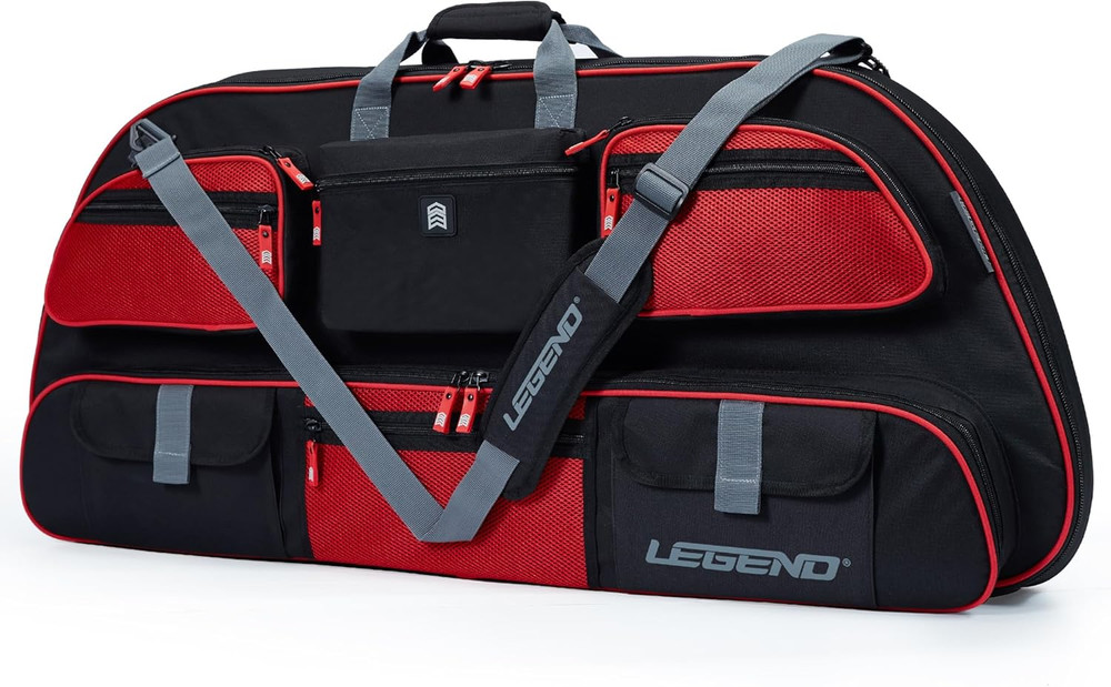 Apollo Soft Bow Case - Lightweight Compound Bow Bag with Storage & Foam Padding