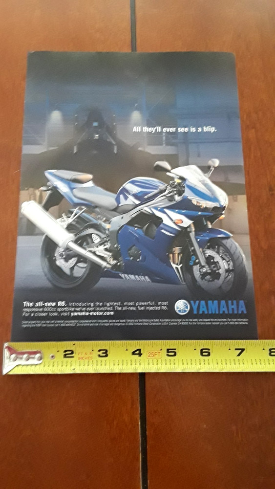2003 YAMAHA R6  ORIGINAL 2003 AD