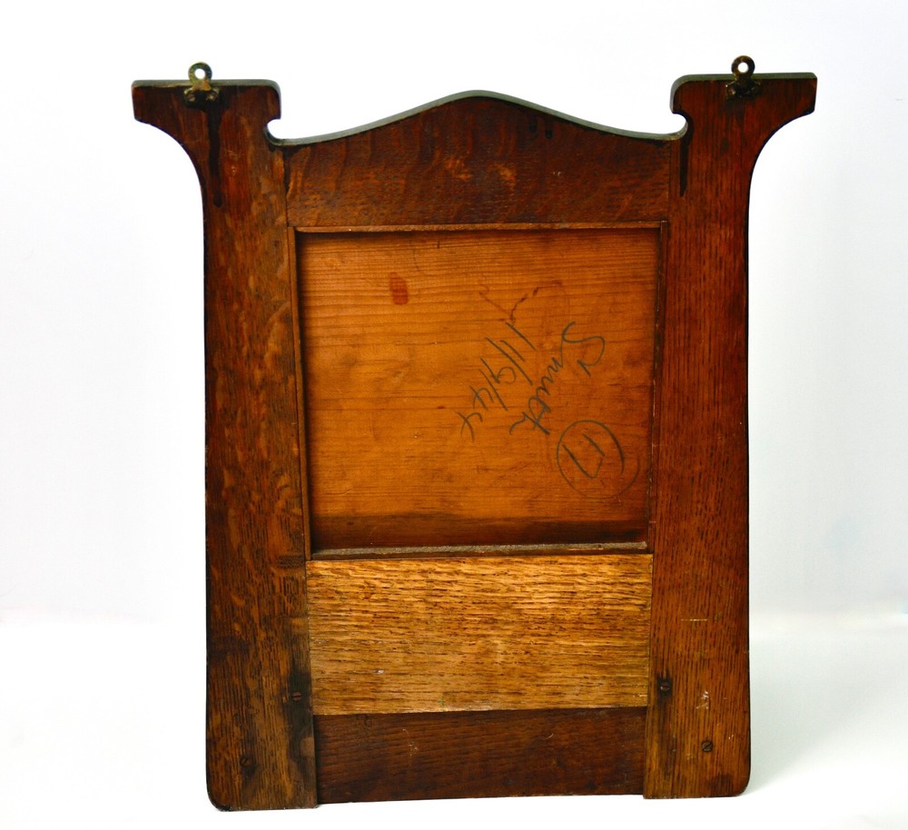 Antique Wall Vanity Mirror with drawer