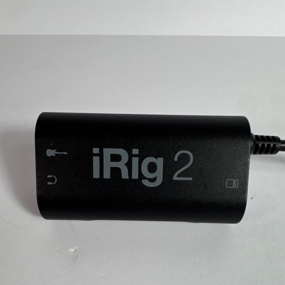 IK Multimedia iRig 2 Portable Guitar Audio Interface iOS Android Amp Adapter
