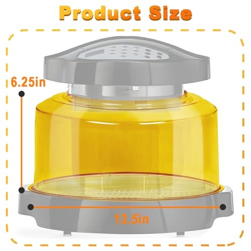 Replacement Power Dome for Nuwave Oven, Advanced Plastic Hood Cover for Nuwave