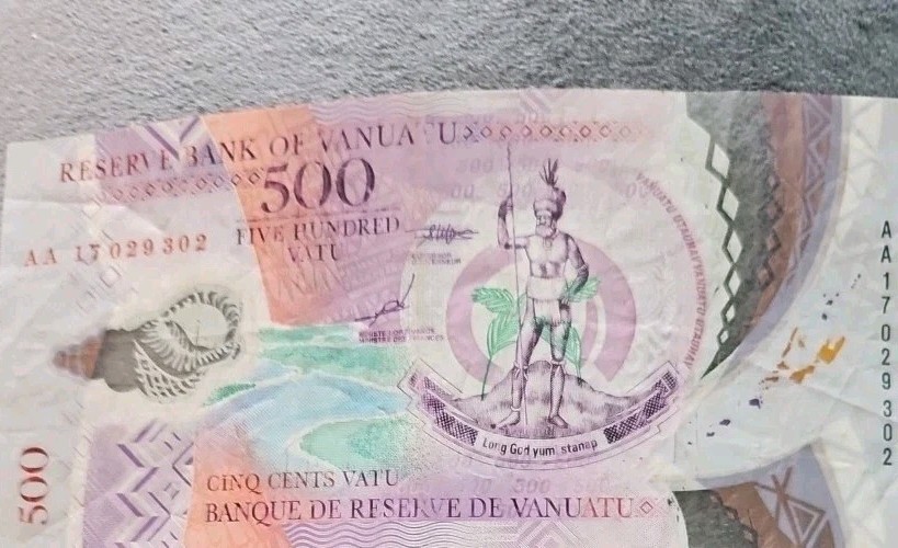 Vanuatu 500 Polymer  Banknote