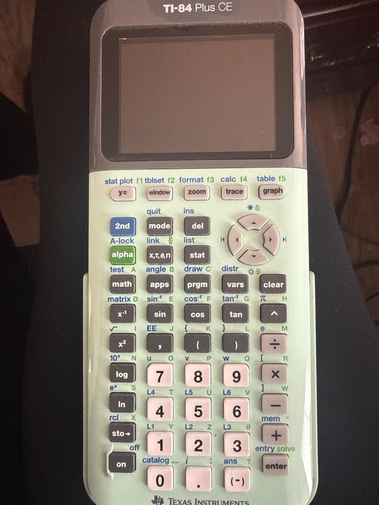 texas instruments ti-84 plus graphing calculator