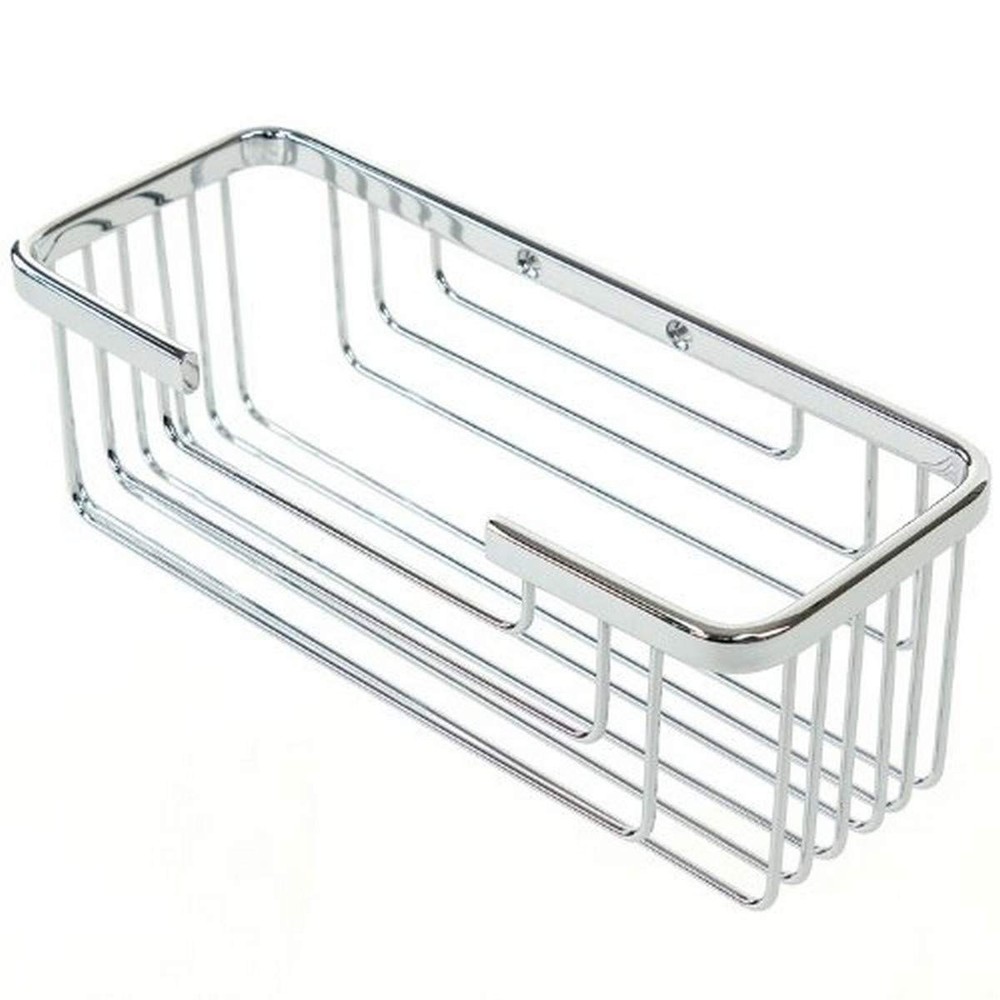 Wire Shower Basket, Chrome