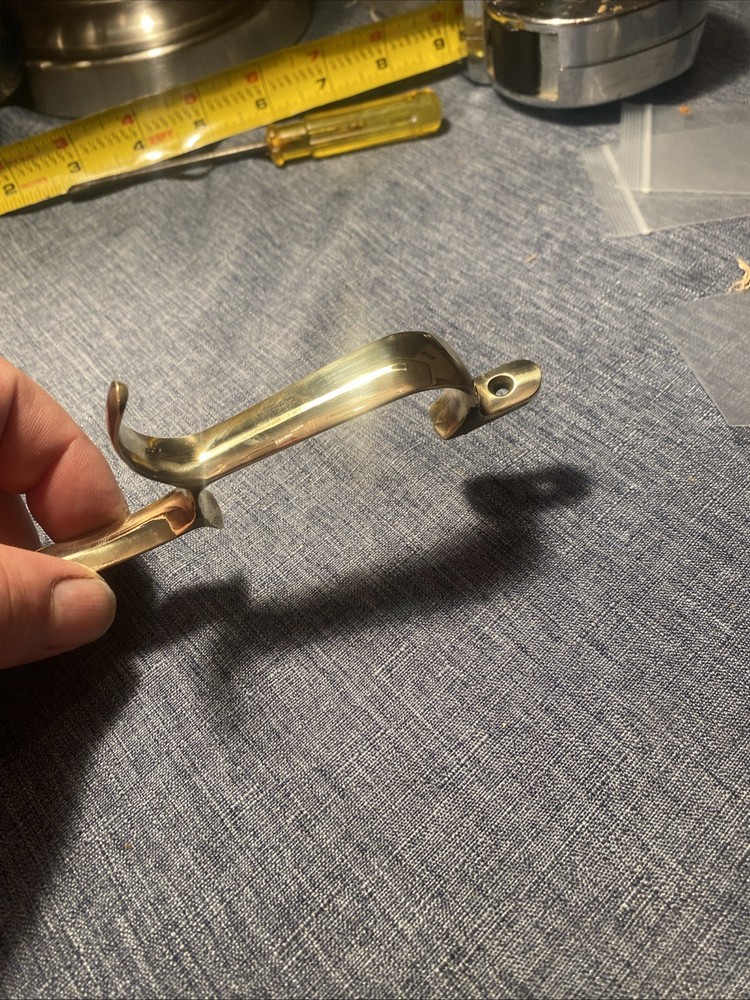 Brass Trigger Guard from a CVA Hawkins Muzzleloader With Screws.