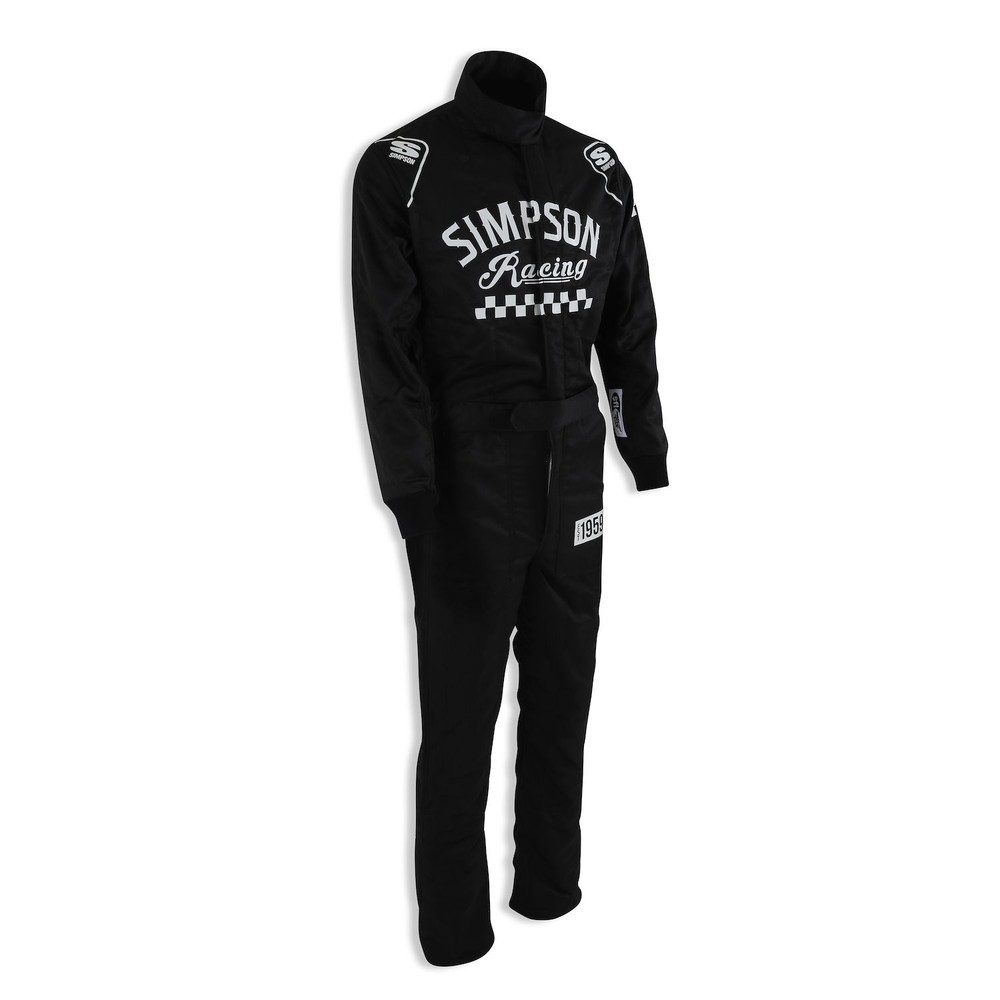 Simpson CK02221 CheckersClassic 2 Layer Racing Suit Medium