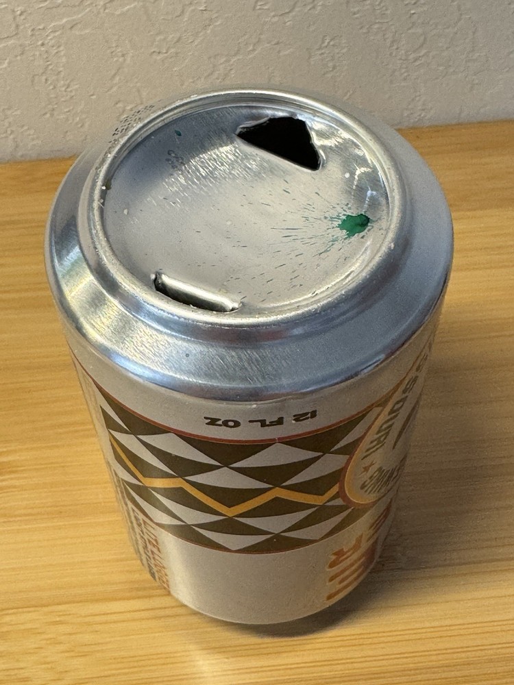 Logboat Lite Logger - Columbia, MO - Empty Beer Can Bottom Opened