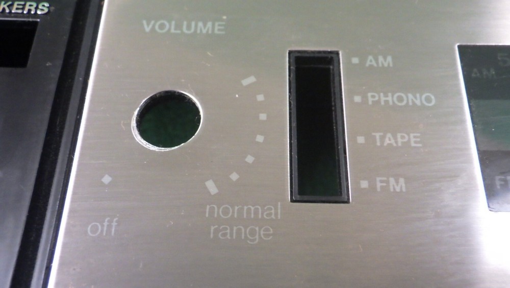 Vintage Nutone Solid State Music Intercom Faceplate and Knobs IMA-303