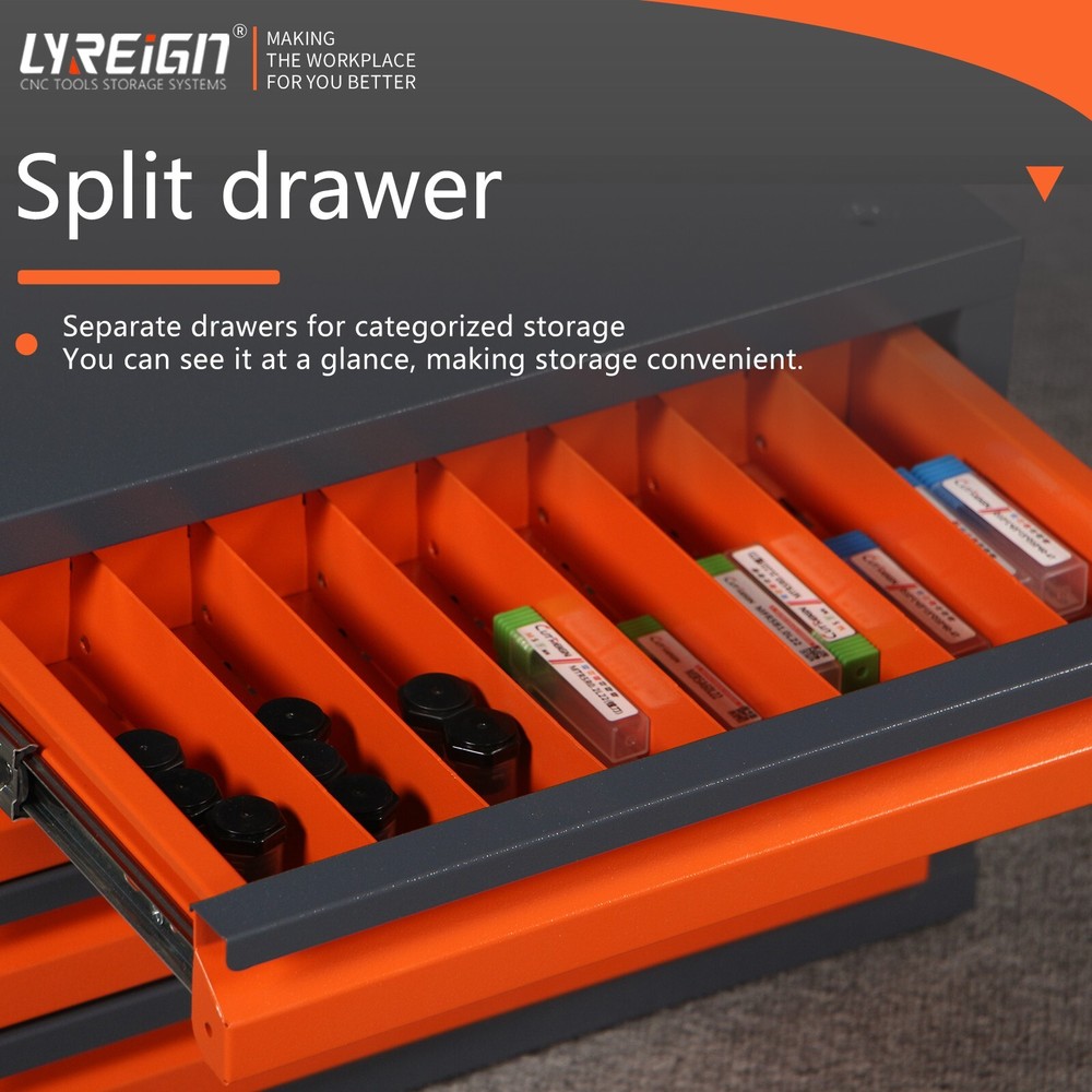 Drill Blade Distribution Cabinet Four-tier stackable drill blade storage