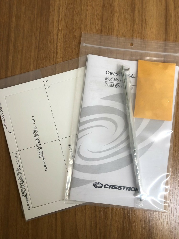 Crestron WMKM-6L Post Construction Wall Mount
