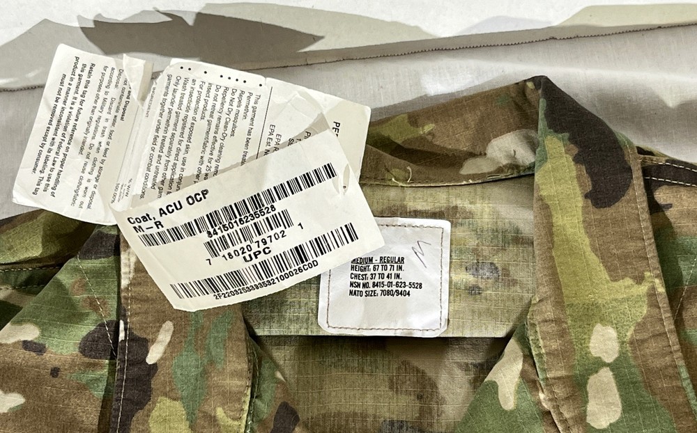 USGI OCP Medium Regular Uniform Coat 8415-01-623-5528 Multicam