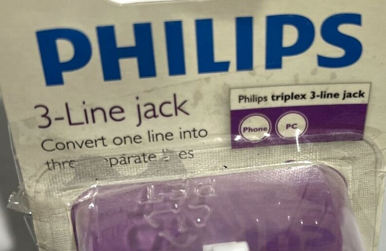 Philips Triplex 3-Line Jack