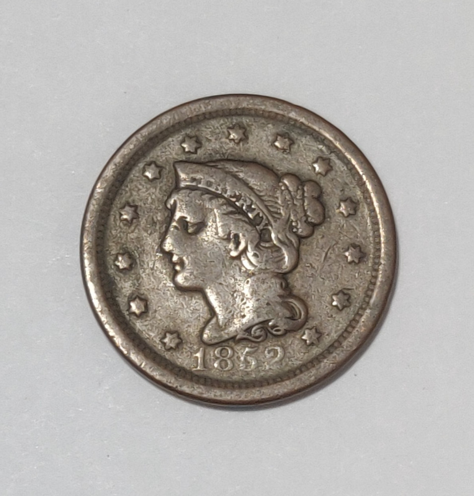 1852 LARGE CENT