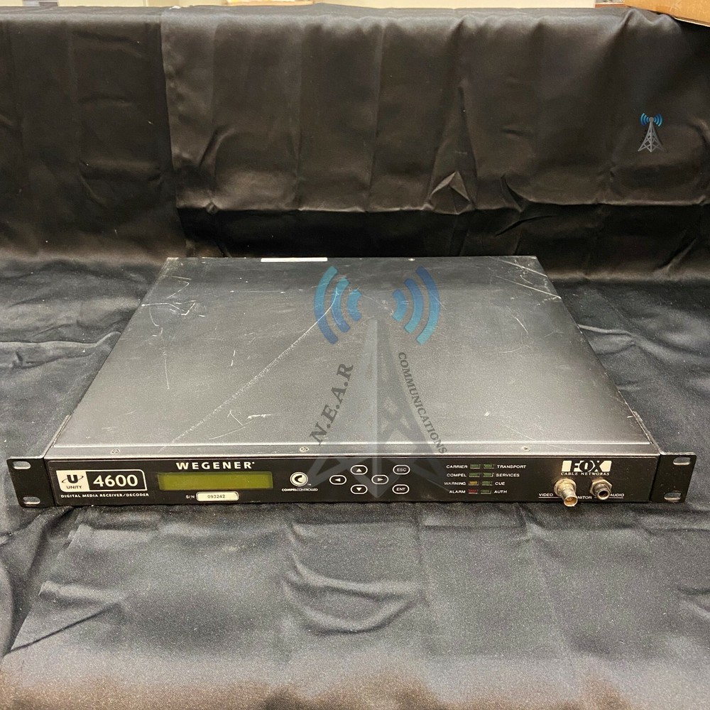 Wegener, Unity4600-002, Digital Media Receiver/Decoder *RH011020