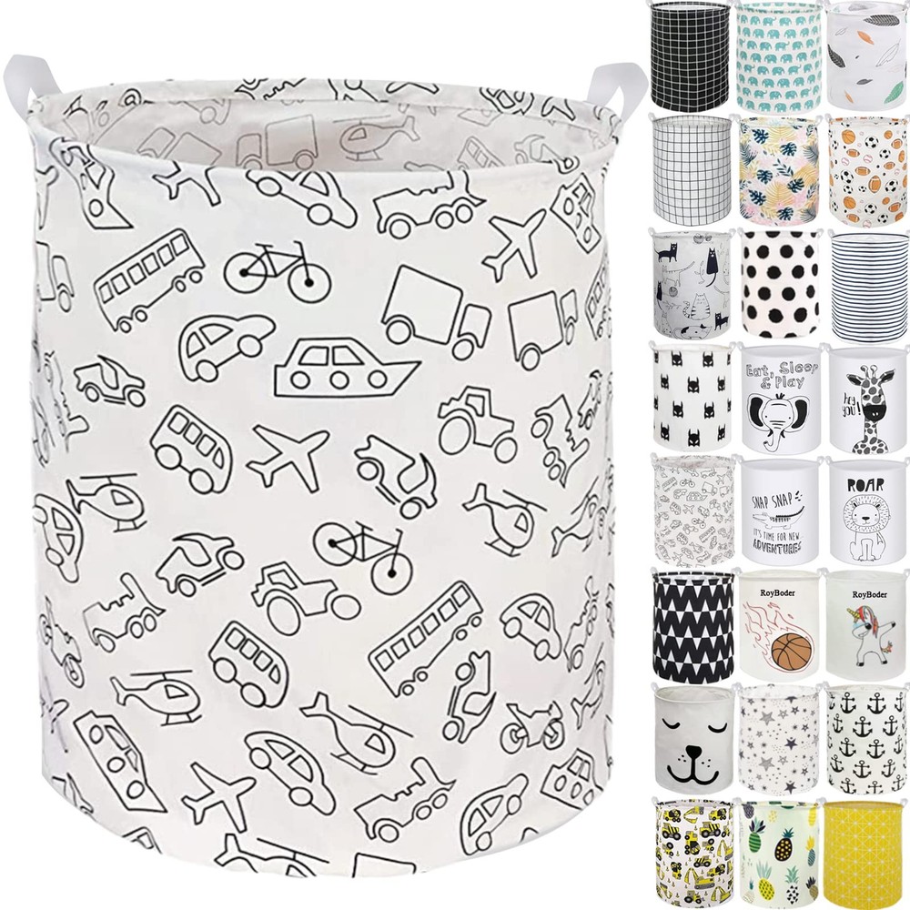 RoyBoder Collapsible Laundry Basket in Large, Hamper-Bathroom-003