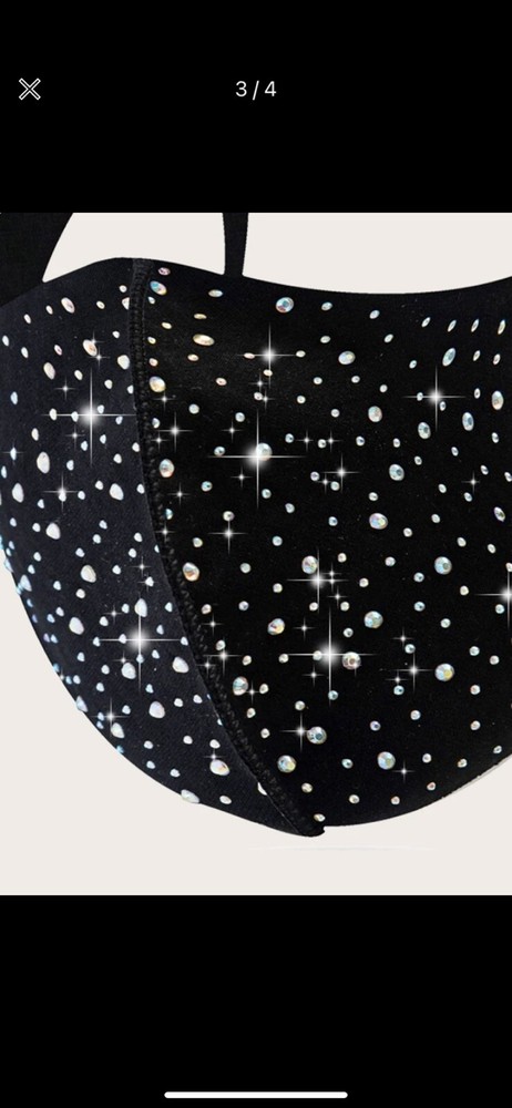 bling face mask reusable