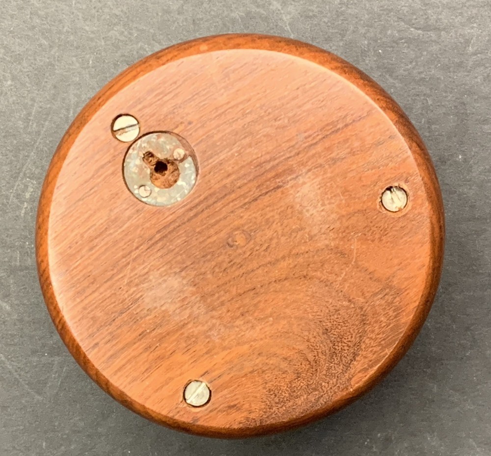 Nautical Dash Clock Brass & Wood