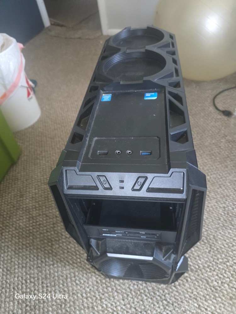 RAIDMAX ATX Mid‑Tower Gaming Case w/ Kingwin 750W PSU & Multi‑Card Reader – Iron