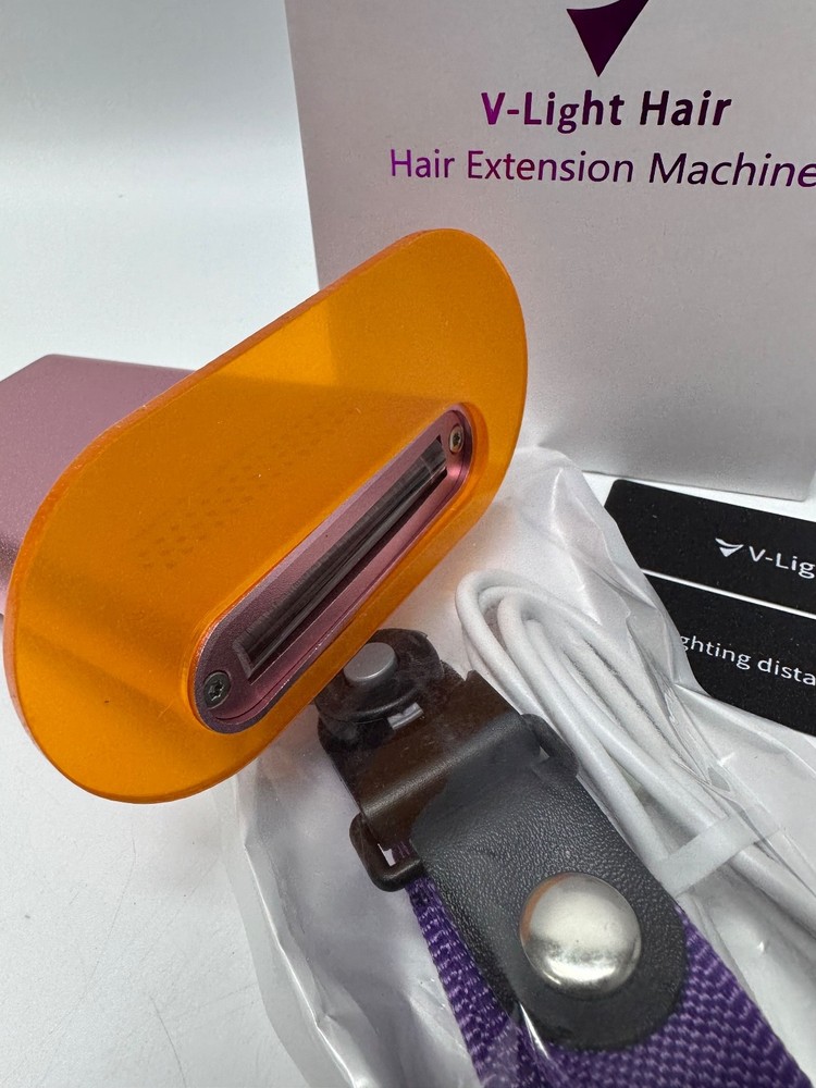 V-LIGHT HAIR EXTENSIONS MACHINE -PINK