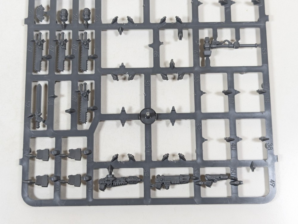 Space Marines Assault Squad Partial Incomplete Sprue Warhammer 40k