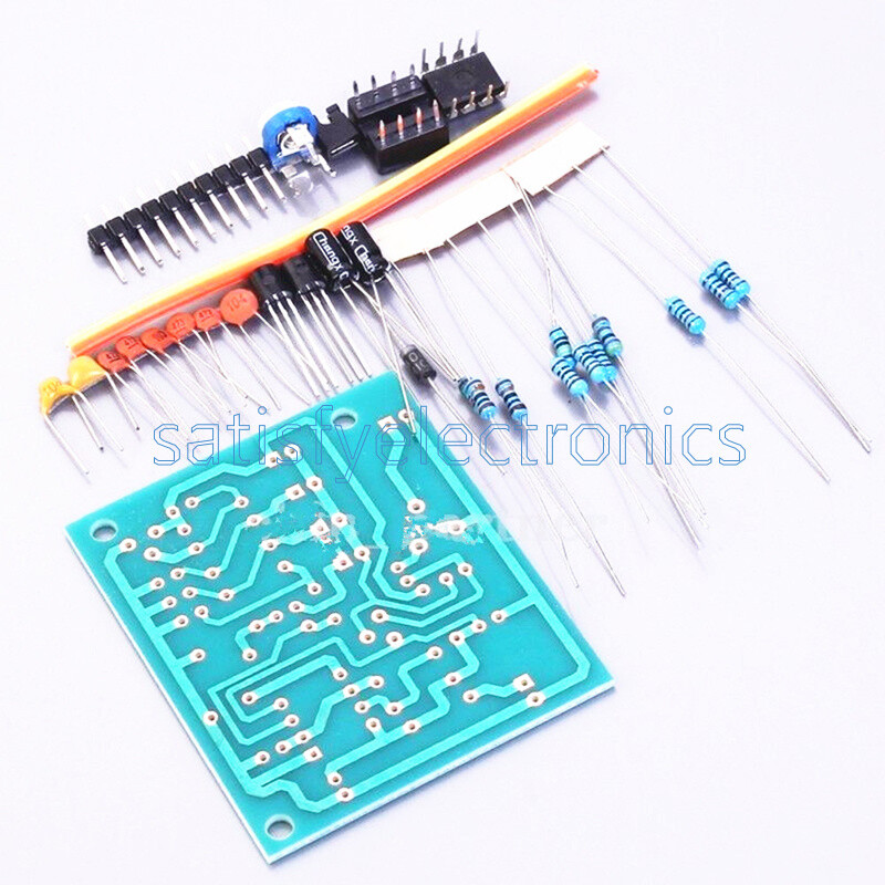 NE555 Multi-Channel Waveform Generator Module Sine Triangle Square Wave DIY Kits