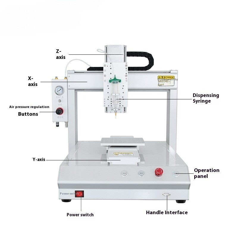 Automatic Dispensing Machine 331 Needle Cylinder Fast Drying Dispensing Machine`