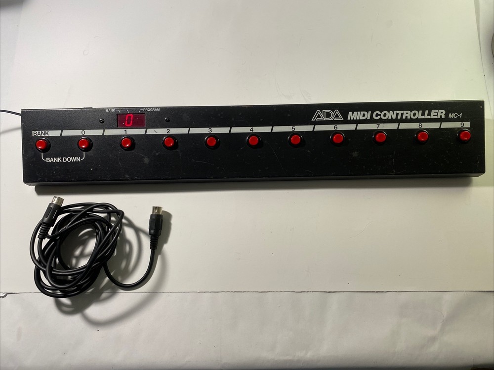 Untested ADA MC-1 MiDi Controller Foot Controller. Read.