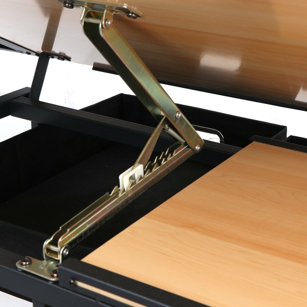 Adjustable Height Degree Drafting Drawing Table Craft Tiltable Tabletop & Stool