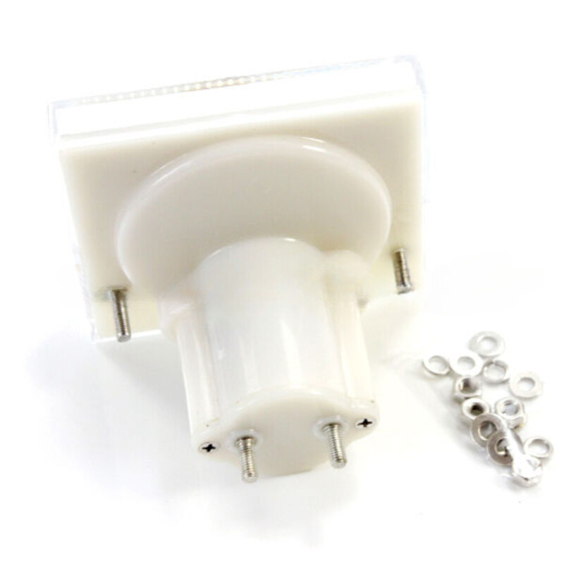 1 × 85C1 White 0-2A DC DC 2A Analog Panel AMP Current Meter Ammeter Gauge