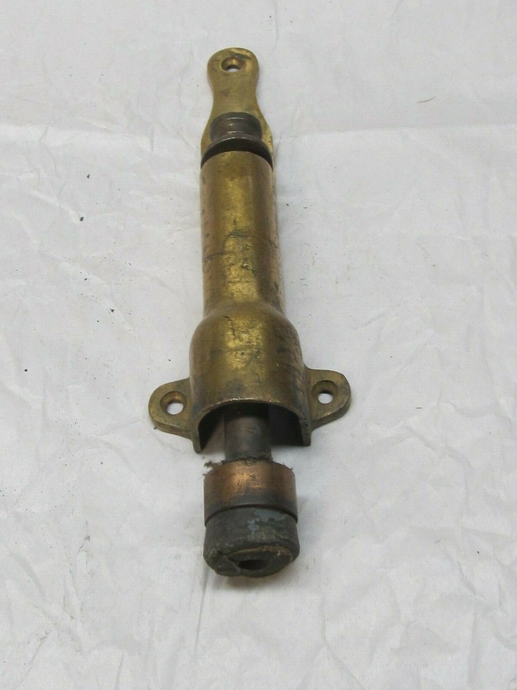 Vintage Solid Brass Foot Door Stop