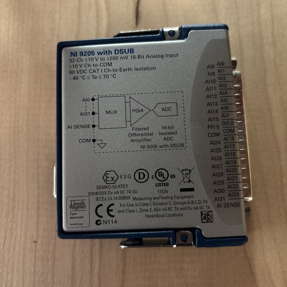 National Instruments C Series Voltage Input Module (NI-9205)