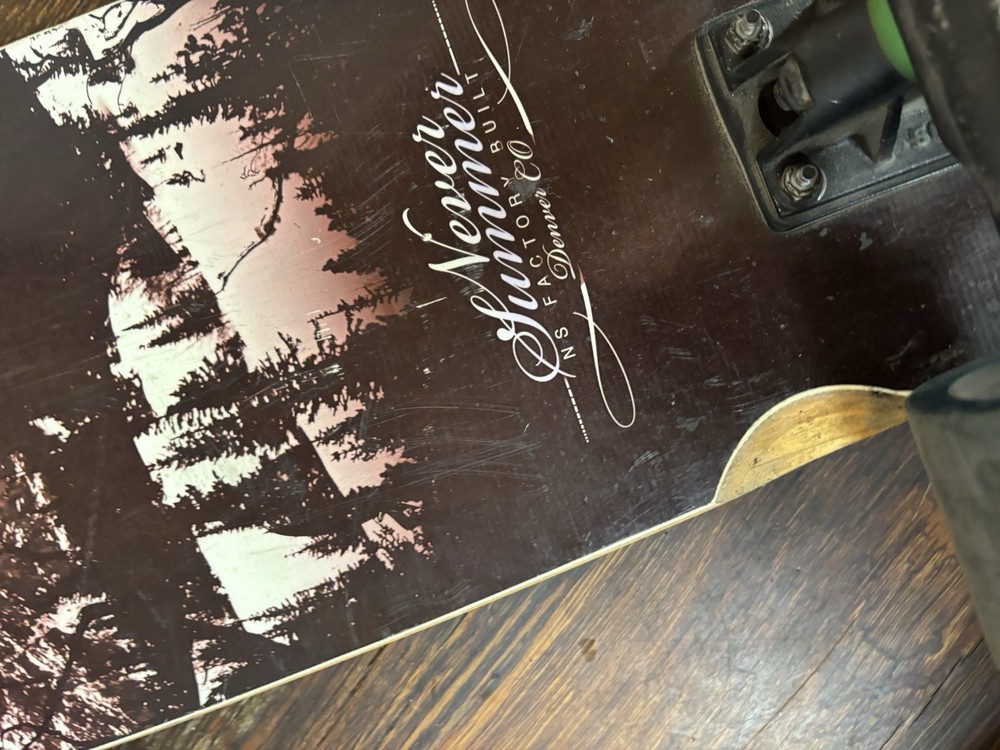Never Summer Swift Longboard Skateboard 46" Complete
