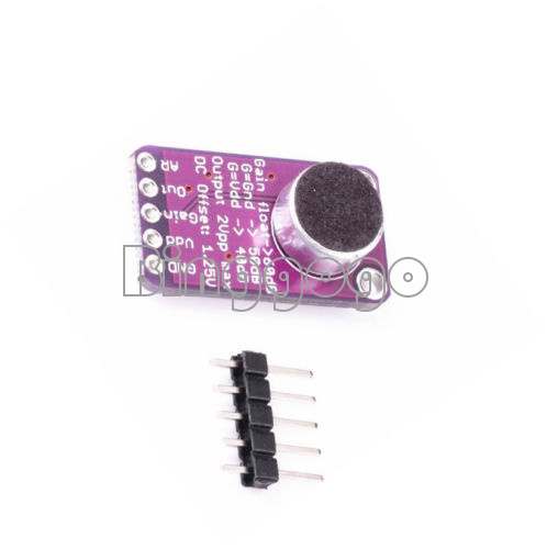 MAX9814 Electret Microphone Amplifier Module Car Gain Control for Arduino
