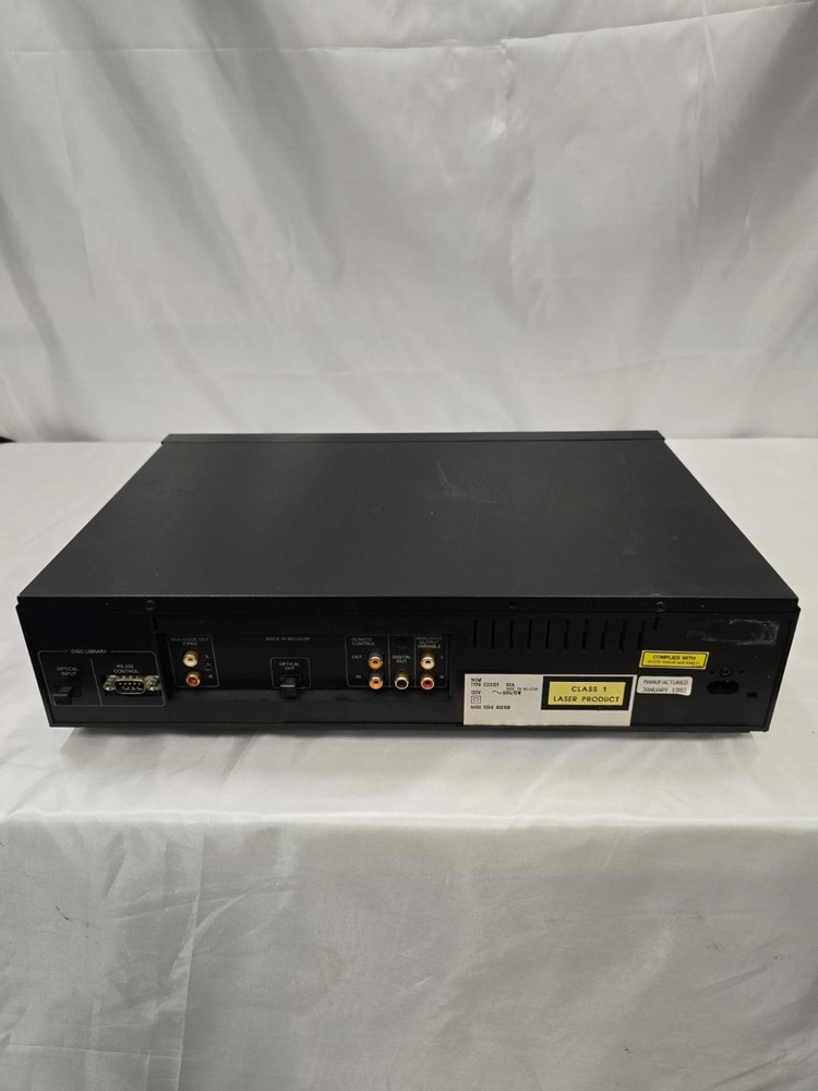 NSM CD 100 Disc Library System CD3101AC + CD3101 Untested Powers On