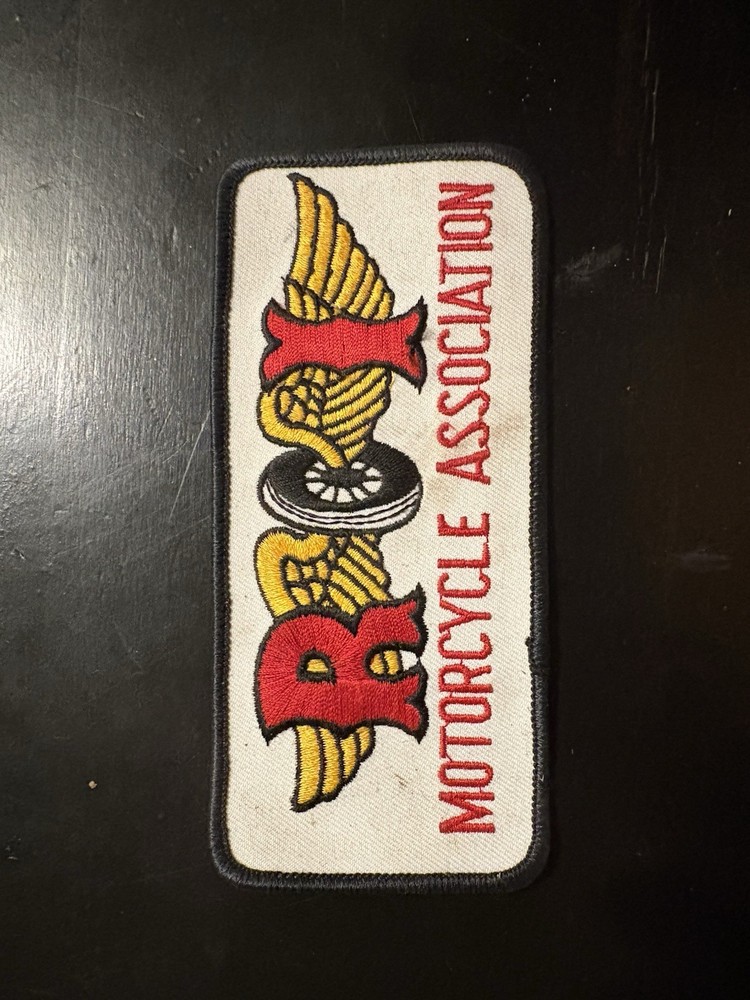 Motorcycle Association Patch