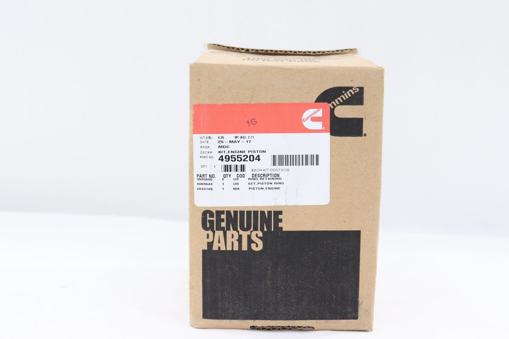 Cummins Engine Piston Kit 4955204