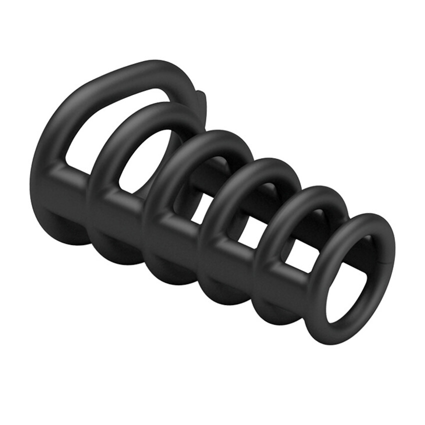 Penis Extender Enlarger Sleeve Ring Reusable Condom Delay Ejaculation for Men