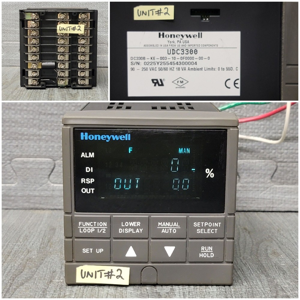Honeywell UDC3300 Universal Digital Limit Controller All Units In Working Order