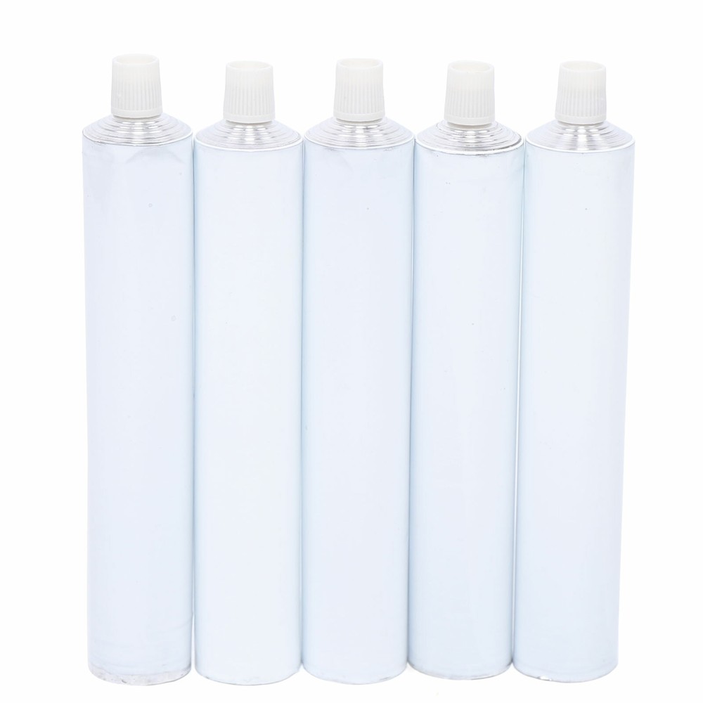 100 Pcs 100ml Empty Unsealed Toothpaste Tubes Needle Cap Full Box Aluminum