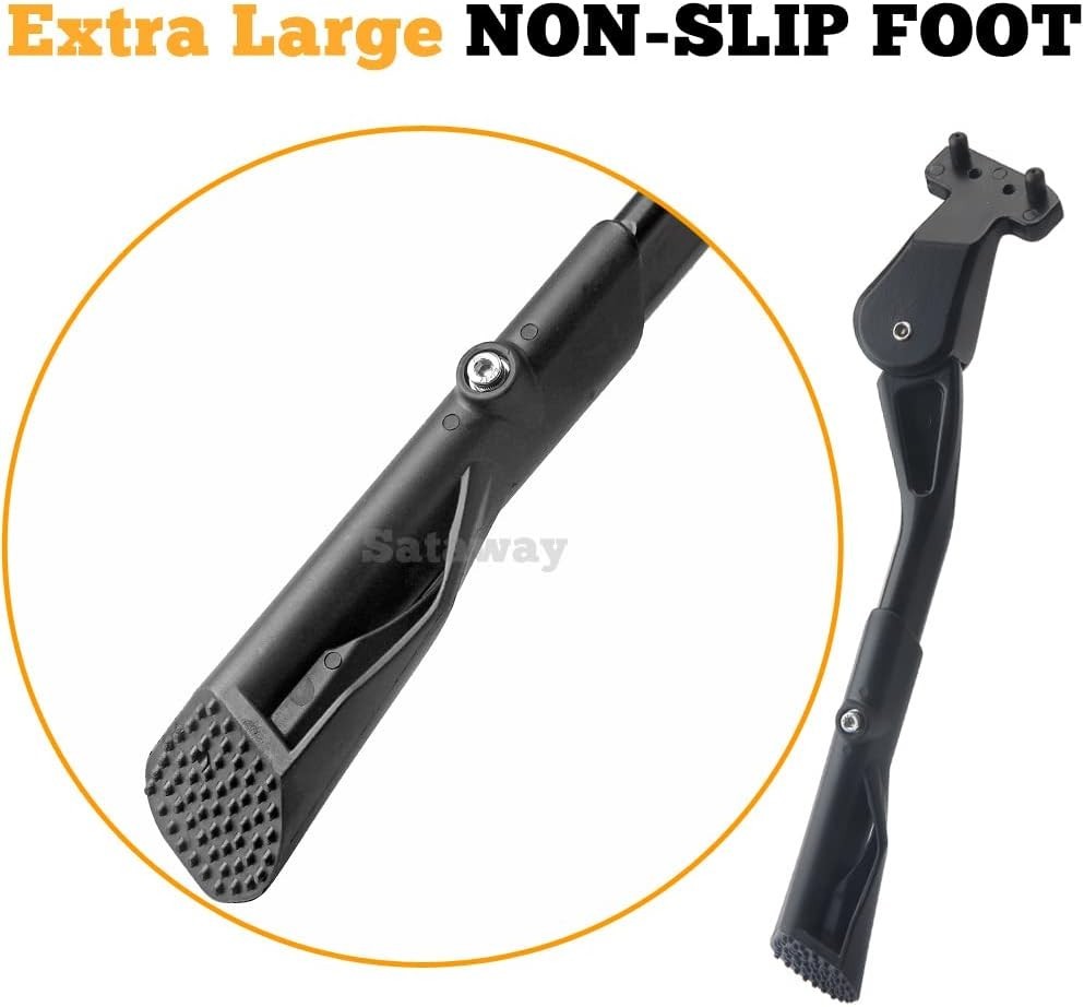 Adjustable Kickstand for Electric & Mountain Bikes
