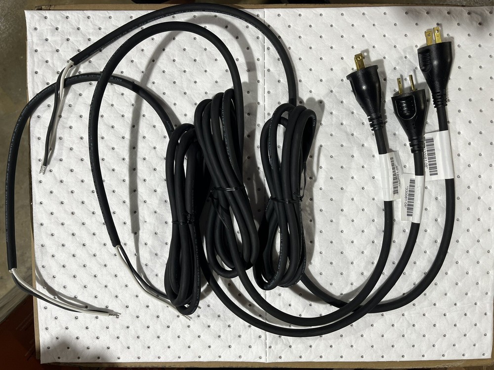 Dewalt 8’ OEM Power Tool cord 16/2ga (3 Pack)