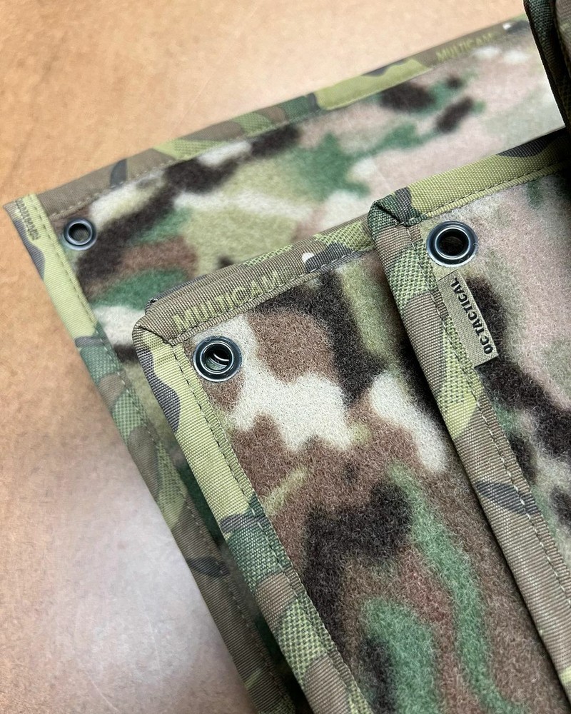 18 x 24 Morale Patch Panel Multicam Coyote OD Black US Made with VELCRO® Loop