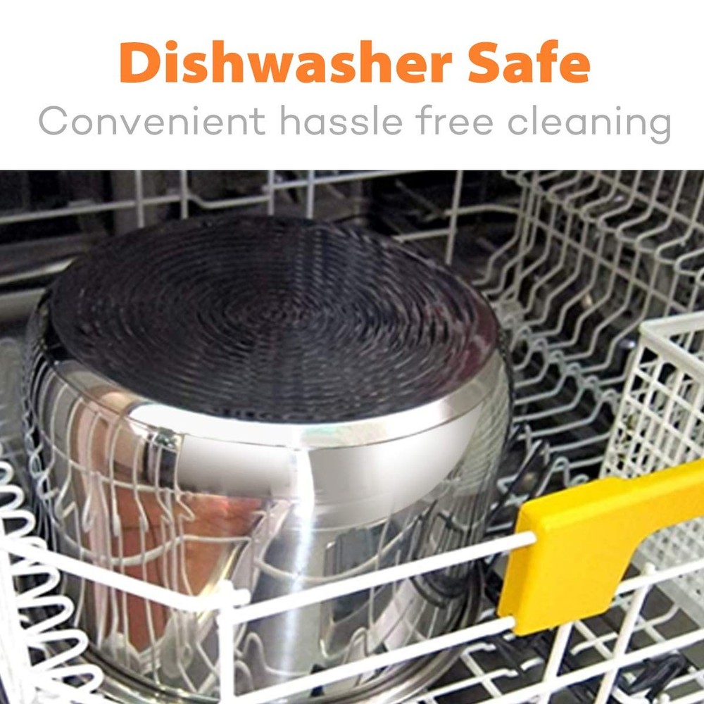 Sicheer Stainless Steel Inner Pot Replacement Insert Liner 6.5 Quart, Silver