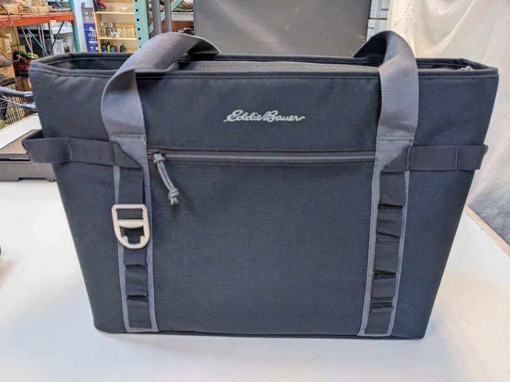 Eddie Bauer - Max Cool Tote Cooler - Black & Gray