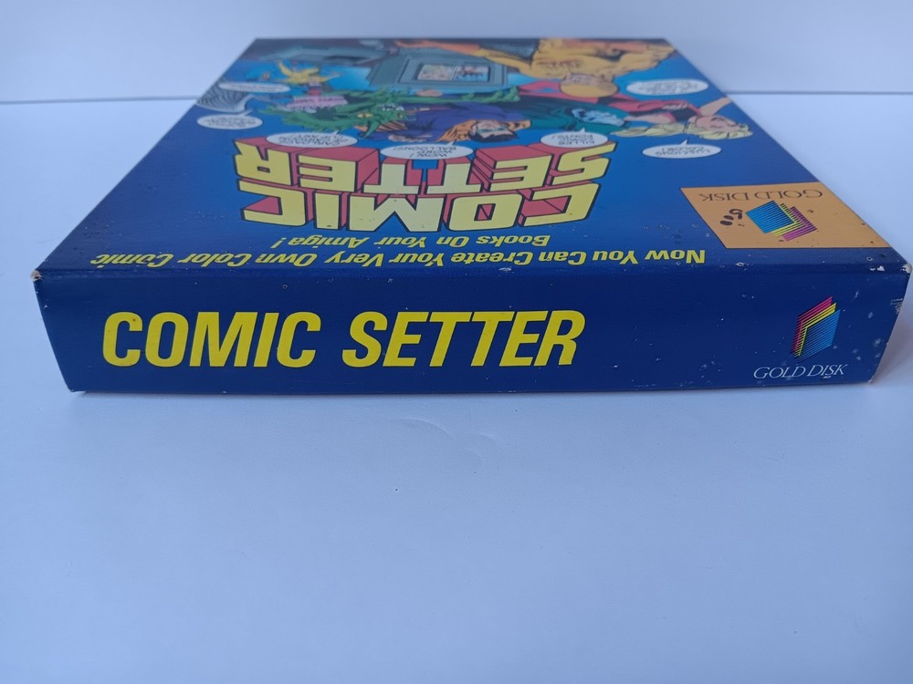 Amiga Comic Setter Computer Software Tested/Works Gold Disk Commodore