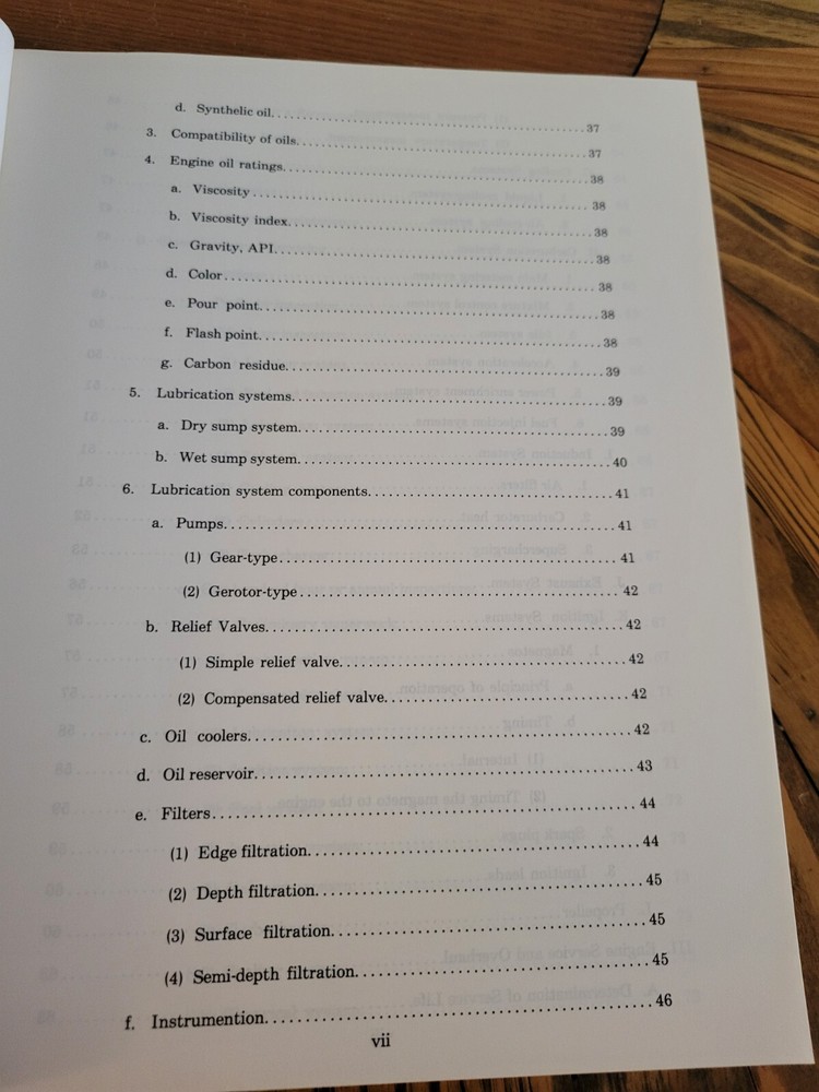 1985 Aircraft Reciprocating Engines Training Manual