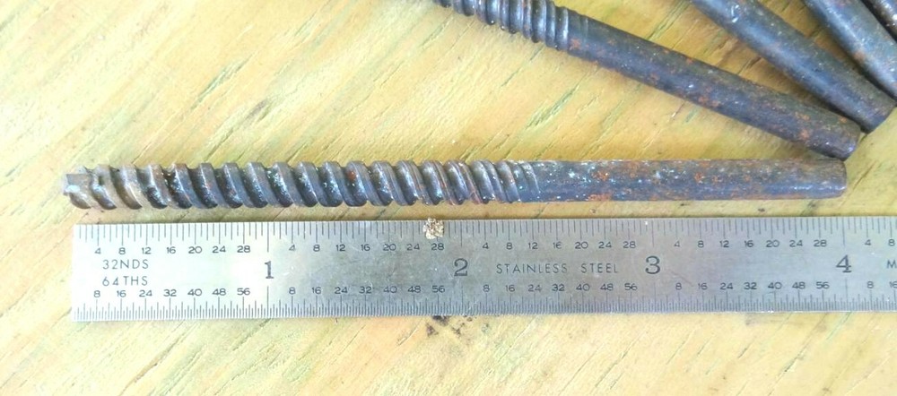 Six Count Unbranded 1/4" Masonry Bits 4" Long