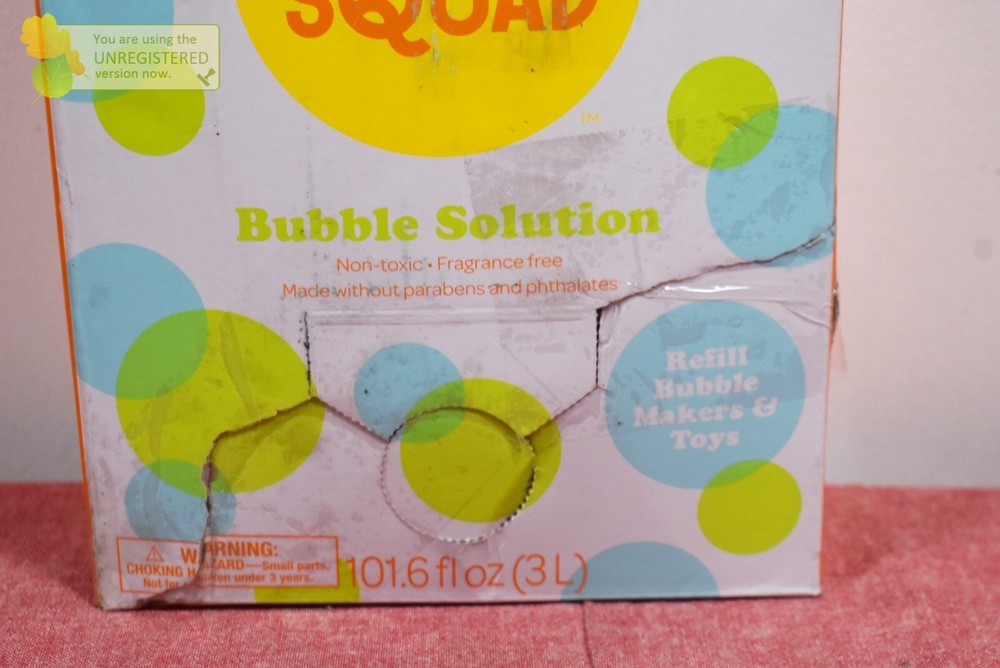 Sun Squad Bubble Solution Cardboard Refill 101.6 fl oz
