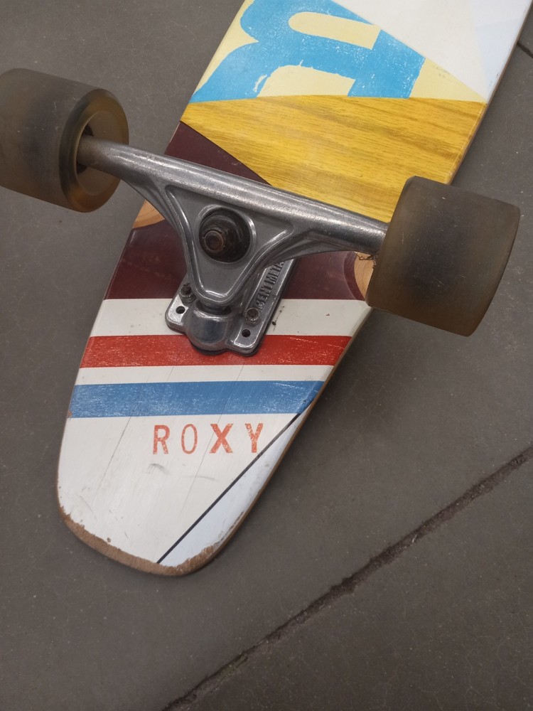 Vintage Roxy Longboard Skateboard