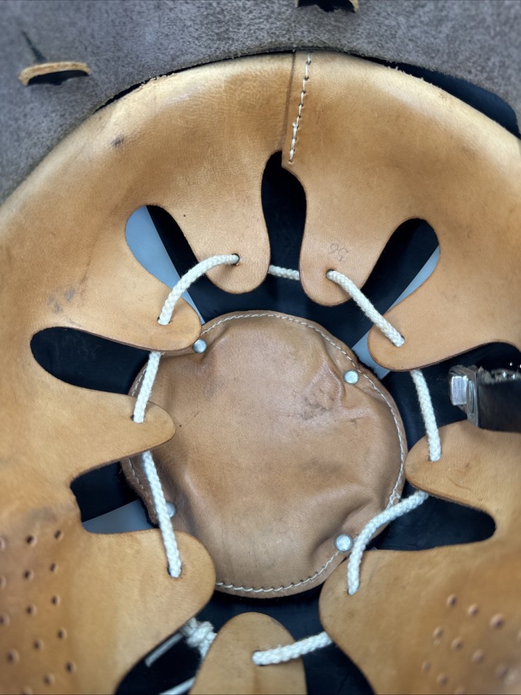 German Firefighter Protective Helmet 1960's